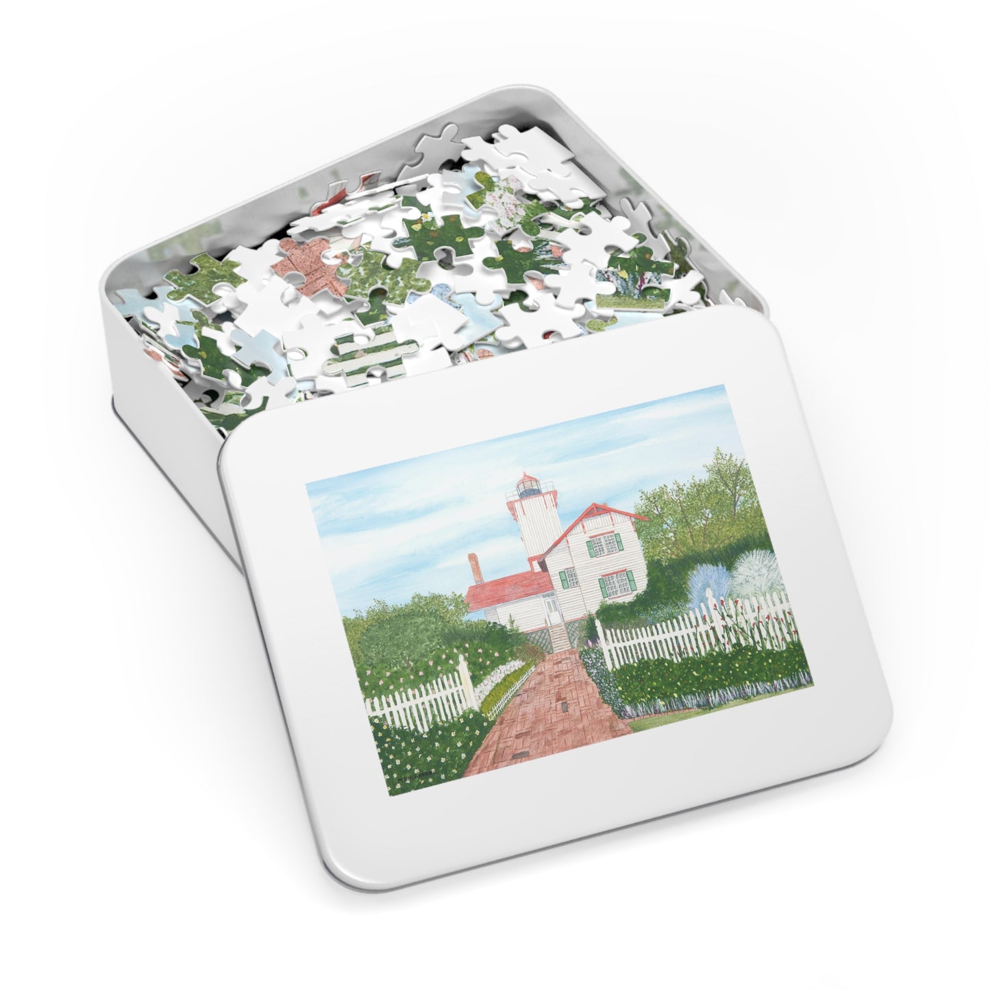 Gardens at Hereford Inlet Jigsaw Puzzle