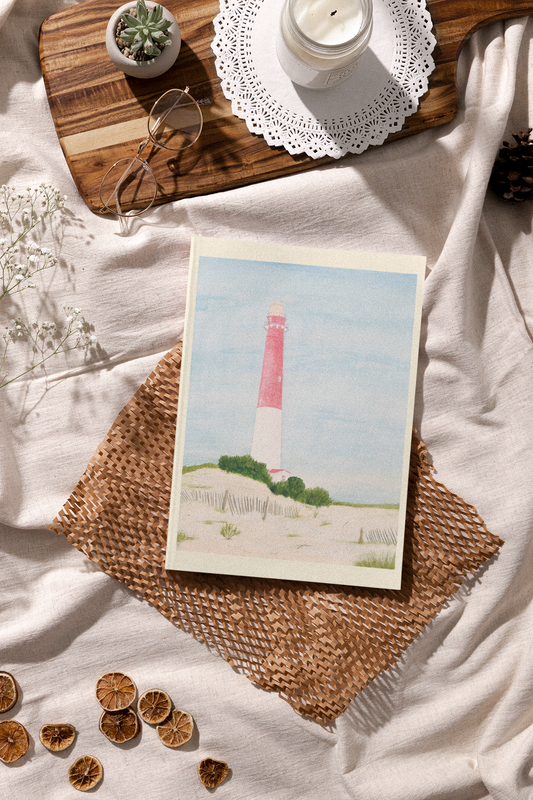 he Barnegat Lighthouse Lined Page Journal will keep all of your notes on your summer adventures!
