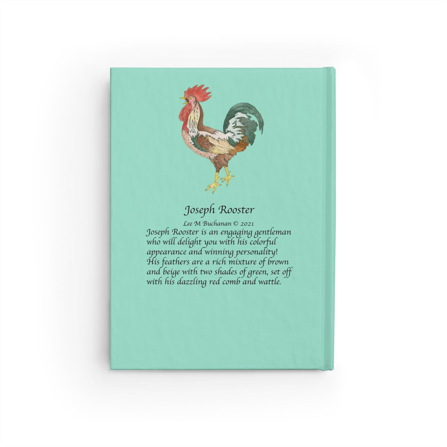 Joseph Rooster Lined Page Journal