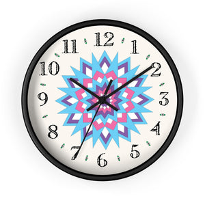 Star Burst Quilt Design Heirloom Designer Collection Clock