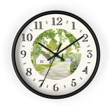 Country Lane and Fence Heirloom Designer Clock