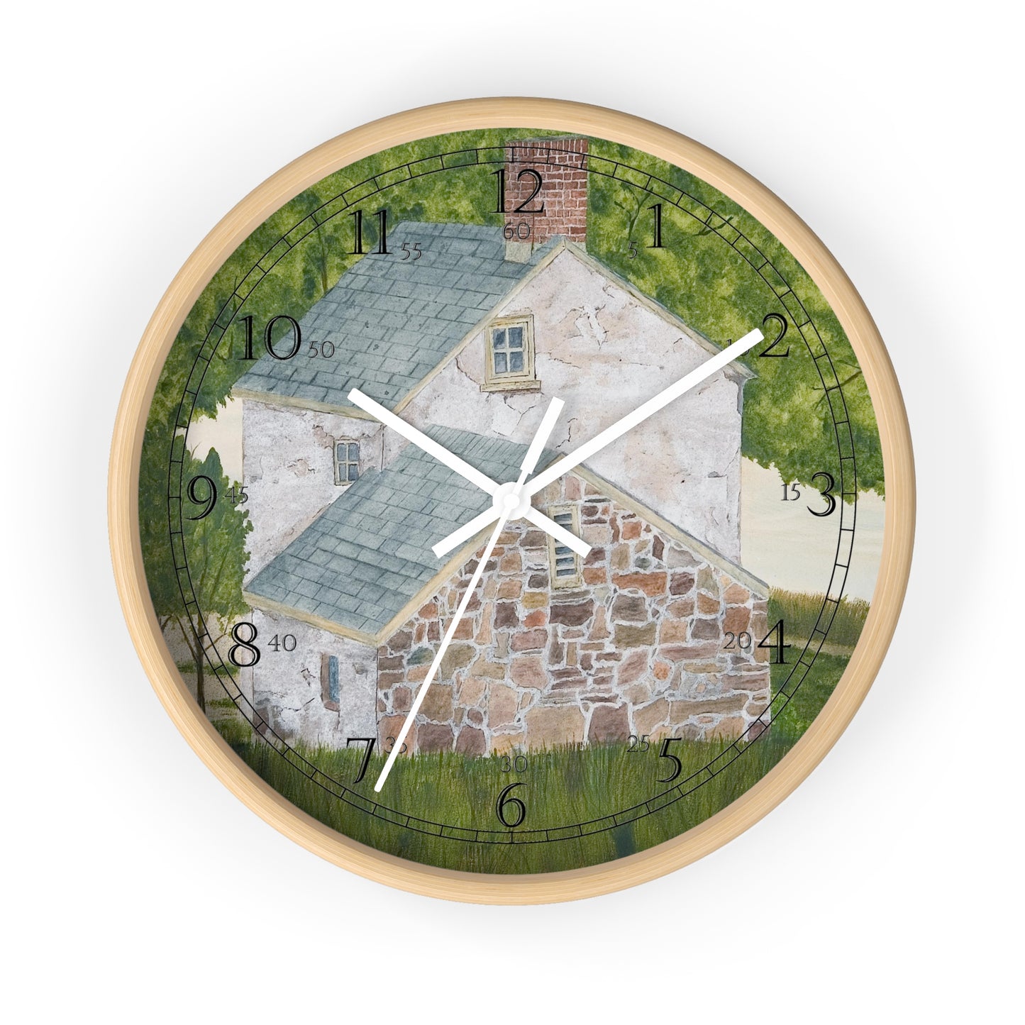 Manor House By The Glen English Numeral Clock