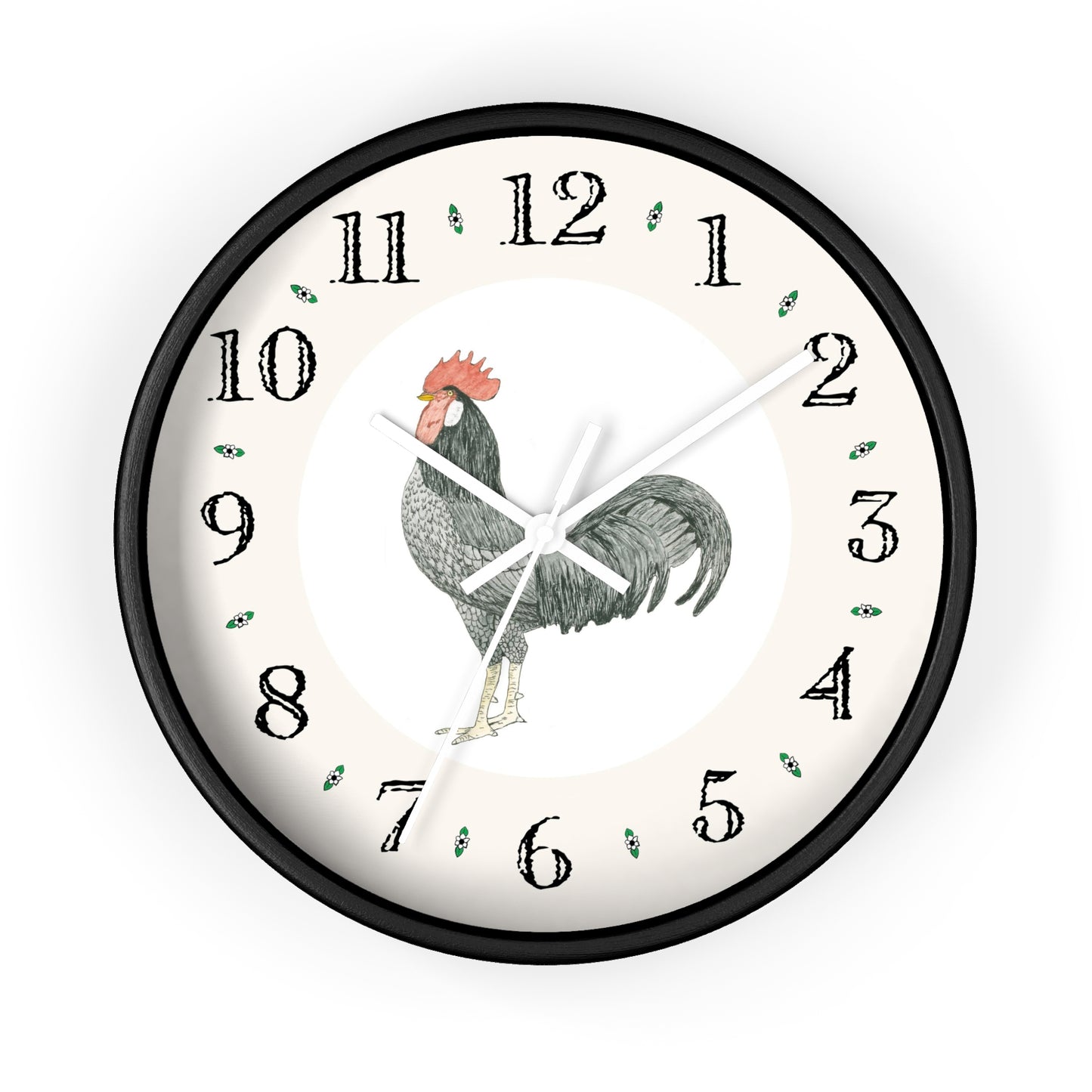Adam Rooster Heirloom Designer Clock