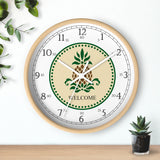Welcome Hex Design English Numeral Clock