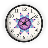 Star of Bethlehem Quilt Design Heirloom Designer Clock