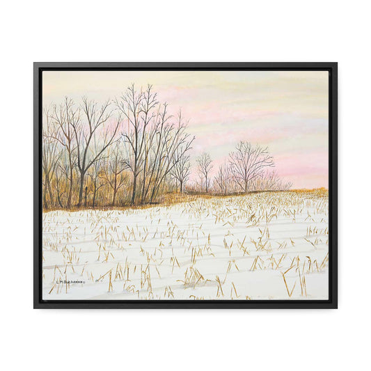First Snow Gallery Canvas Wraps