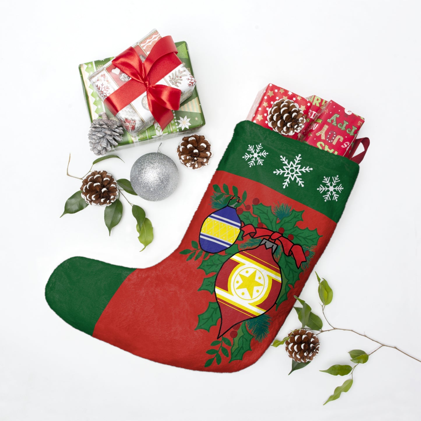 Coast and Country Christmas Stocking