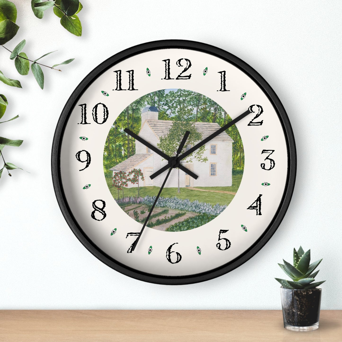 Country Garden Heirloom Designer Clock