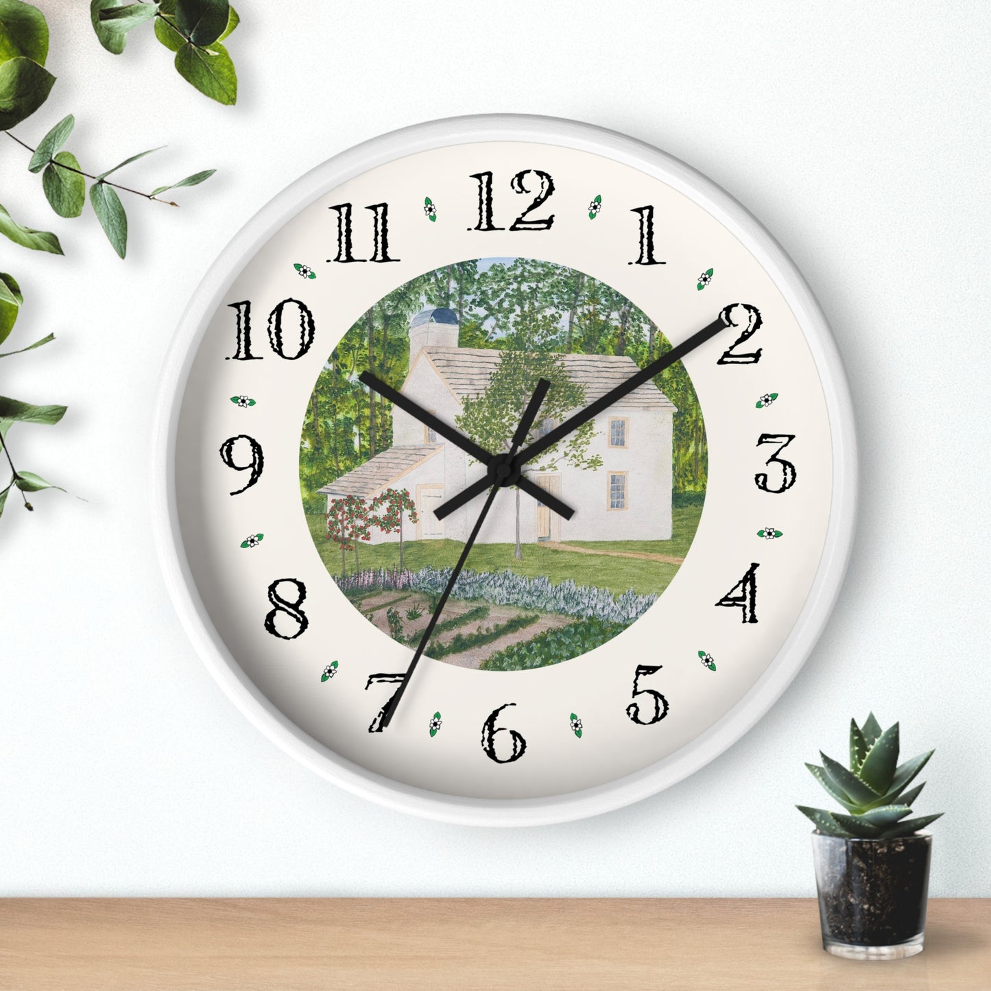Country Garden Heirloom Designer Clock