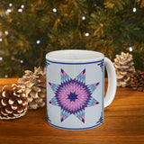 Star of Bethlehem Quilt Design 11oz Mug