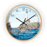 Rocks Off Pigeon Point English Numeral Clock