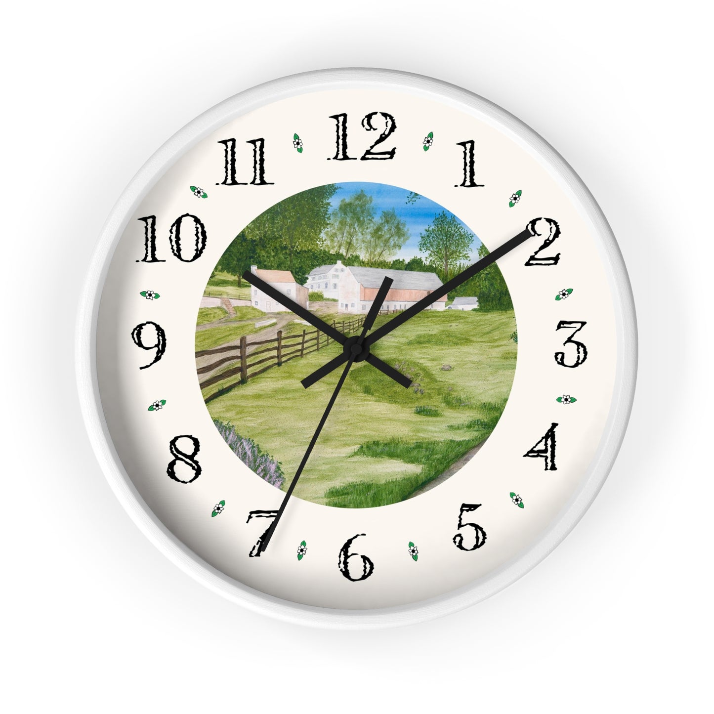 Trout Stream Heirloom Designer Clock
