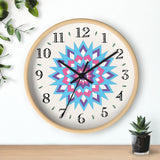 Star Burst Quilt Design Heirloom Designer Collection Clock
