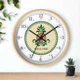 Welcome Hex Design English Numeral Clock