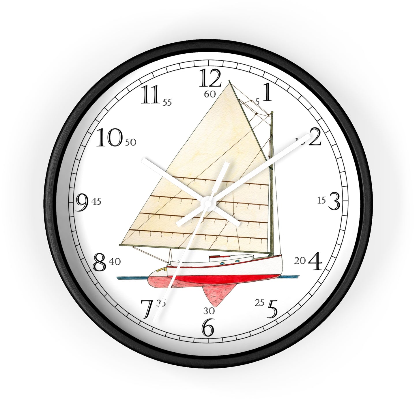 Sea Hound  English Numeral Clock