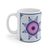 Star of Bethlehem Quilt Design 11oz Mug