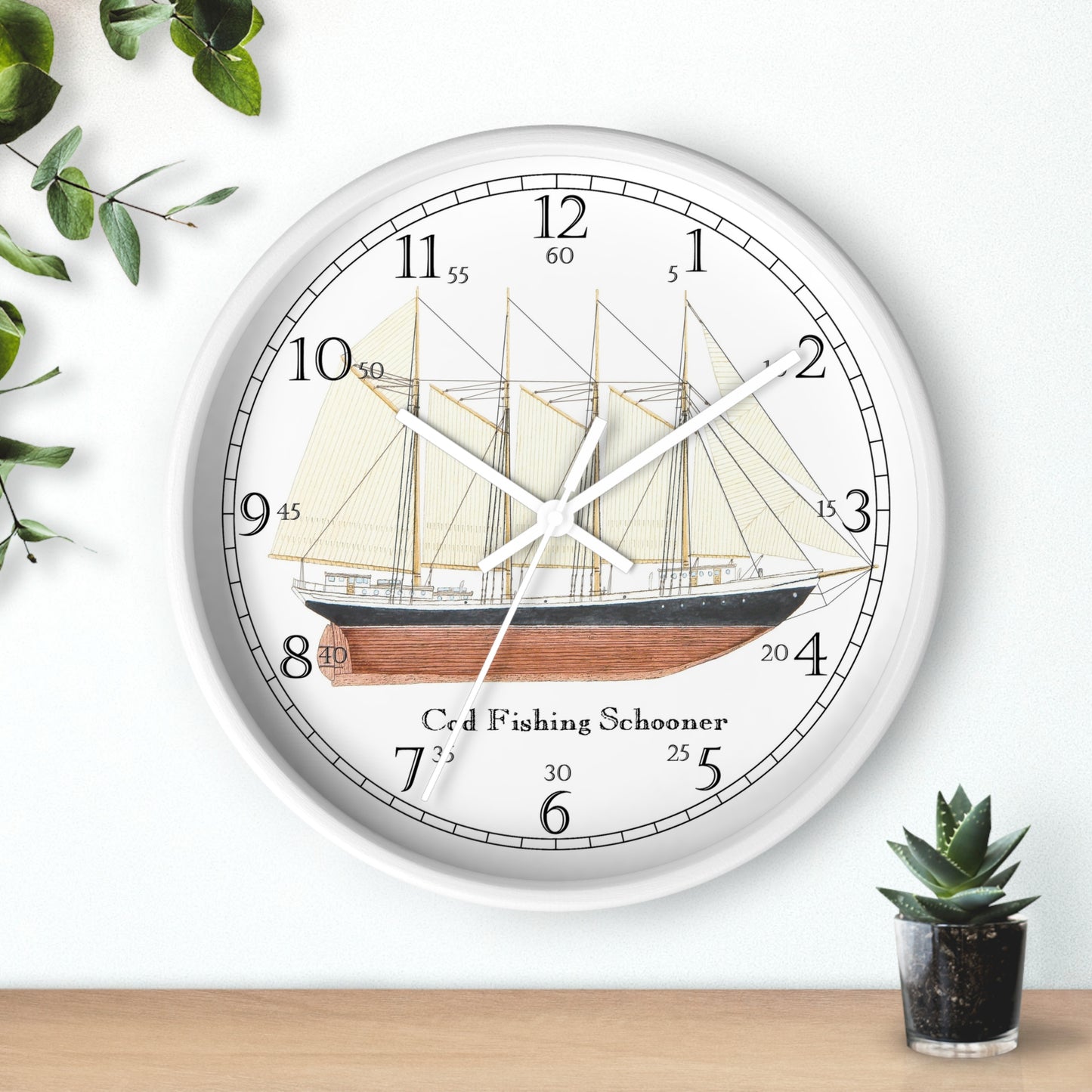 Atlantic Pearl English Numeral Clock