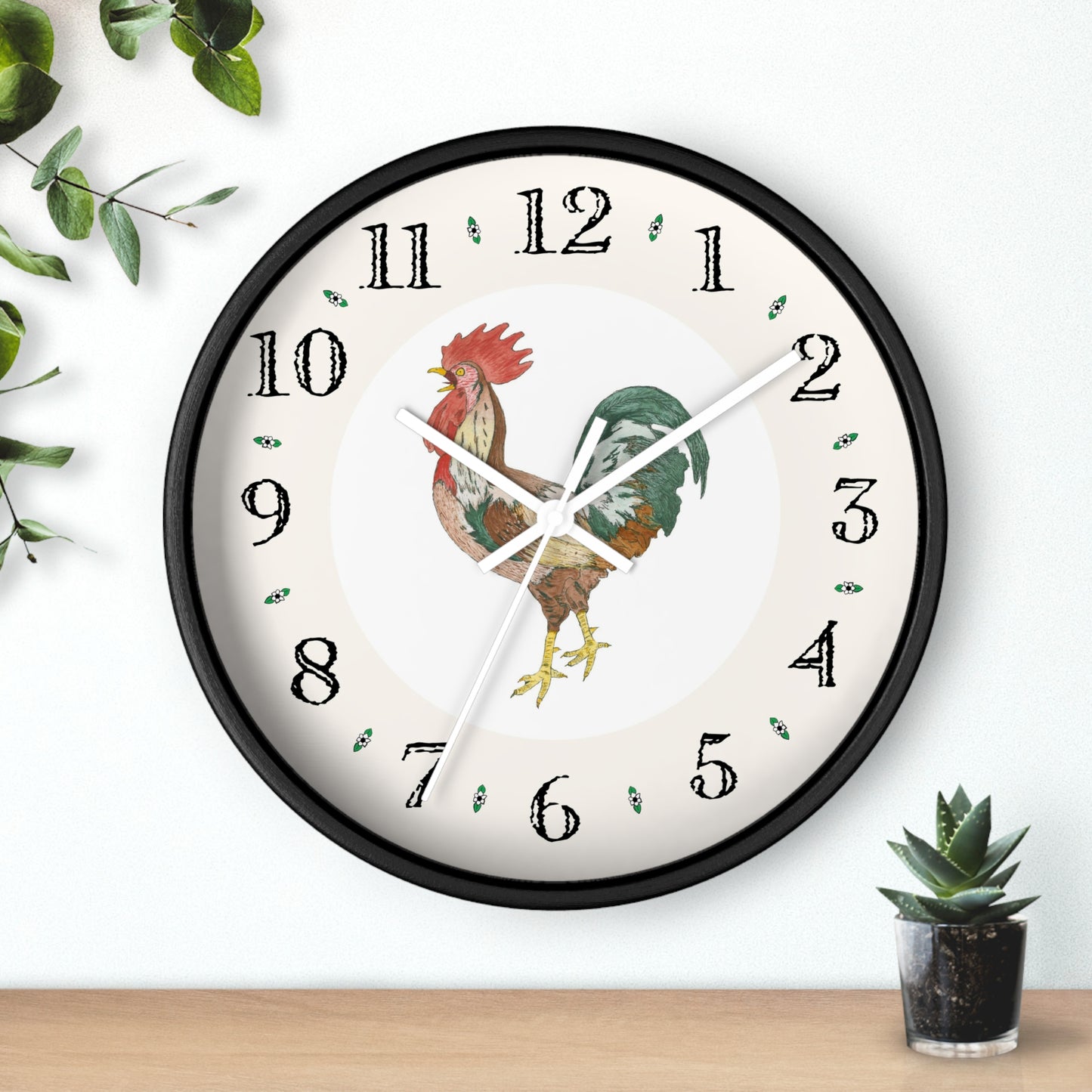 Joseph Rooster Heirloom Designer Clock