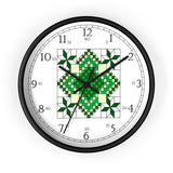 Lincoln Quilt Design English Numeral Clock