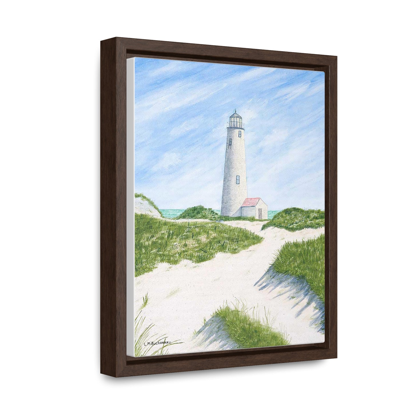 Dunes at Great Point Light Gallery Canvas Warps