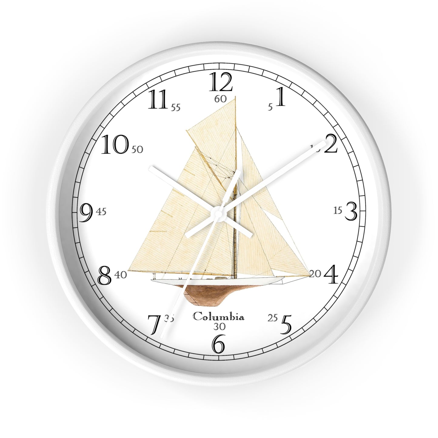 Columbia English Numeral Clock