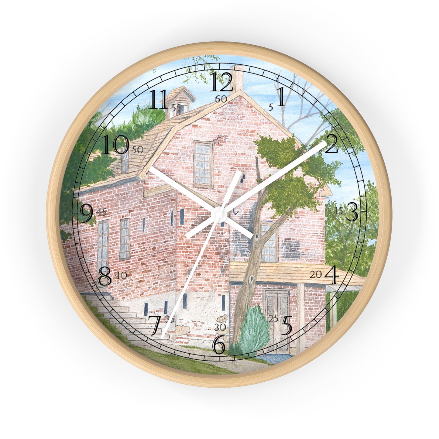 Village General Store English Numeral Clock