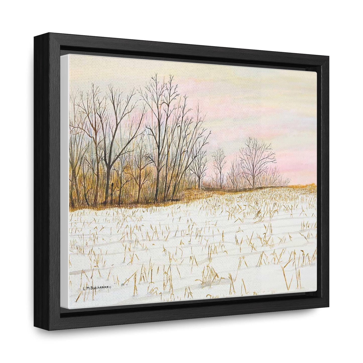 First Snow Gallery Canvas Wraps