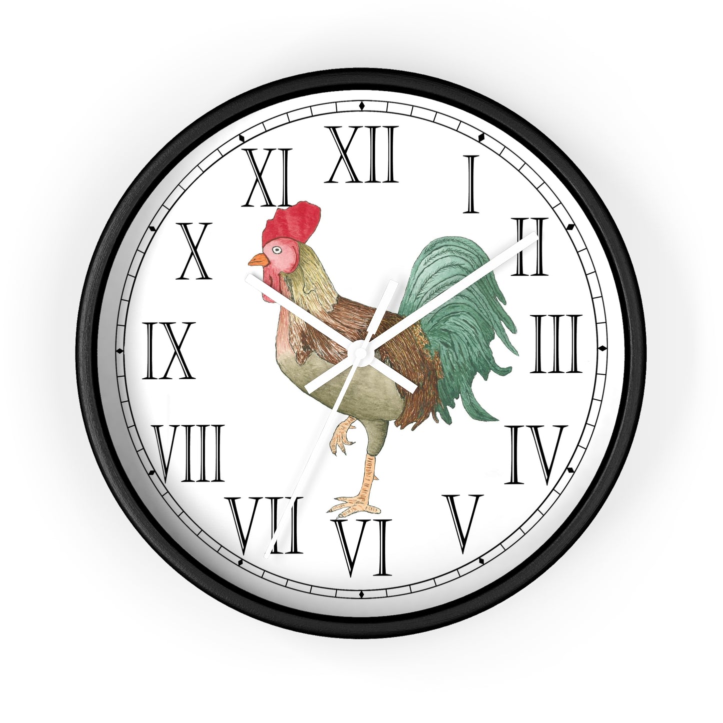 Michael Rooster Roman Numeral Clock