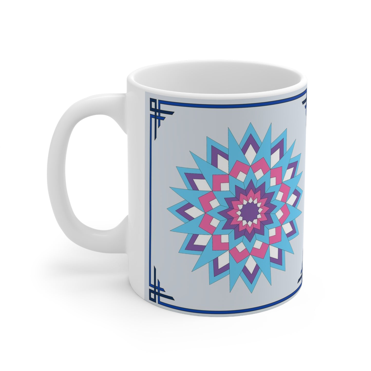 Star Burst Quilt Design 11 oz. Mug