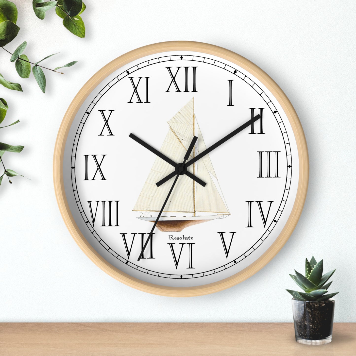 Resolute Roman Numeral Clock