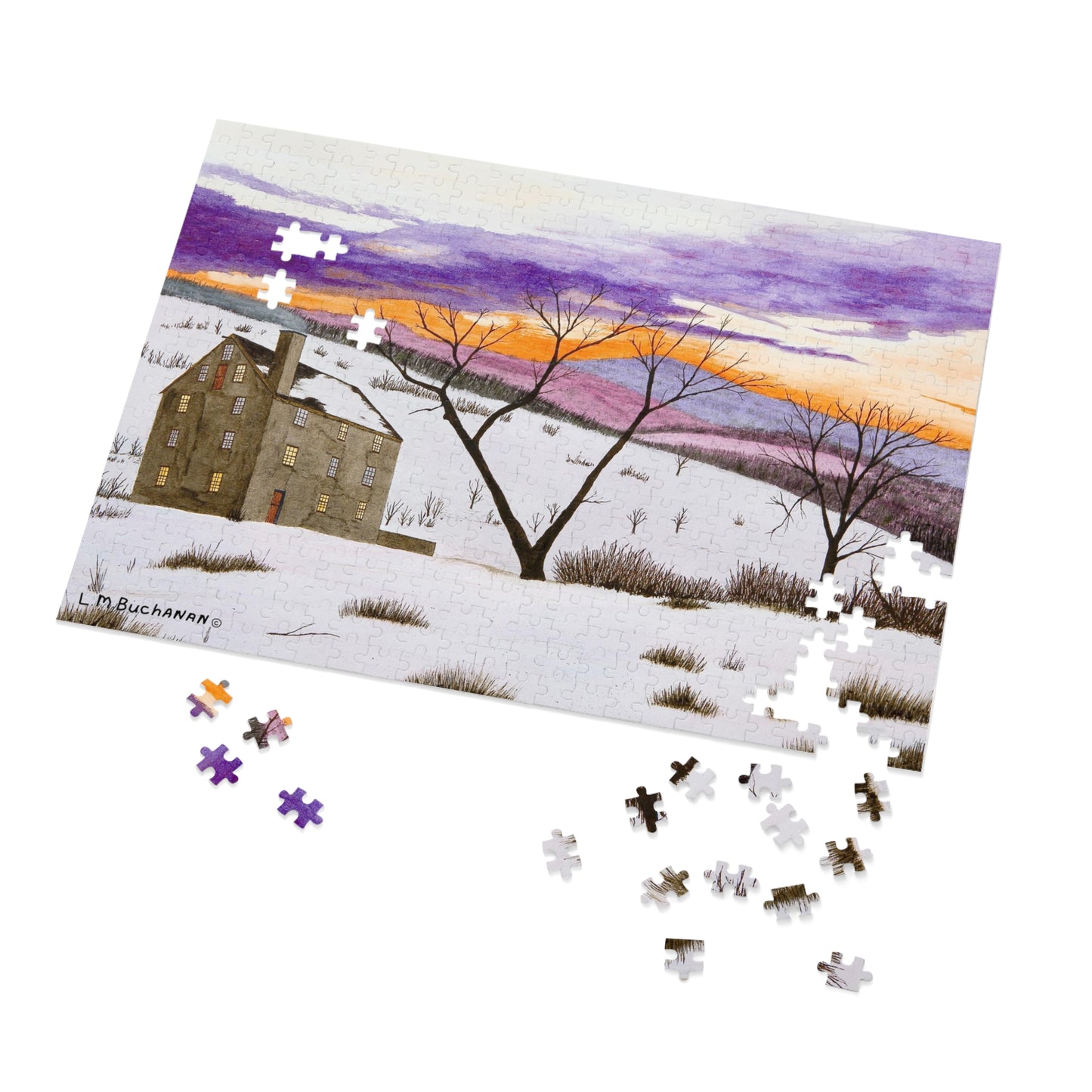 Shades of Winter Jigsaw Puzzle