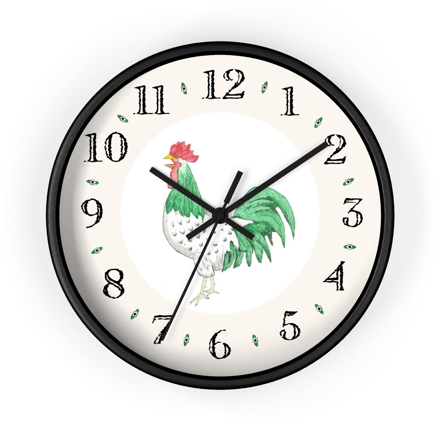 Henry Rooster Heirloom Designer Clock