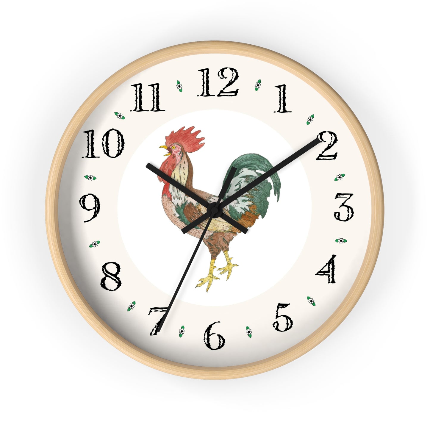 Joseph Rooster Heirloom Designer Clock