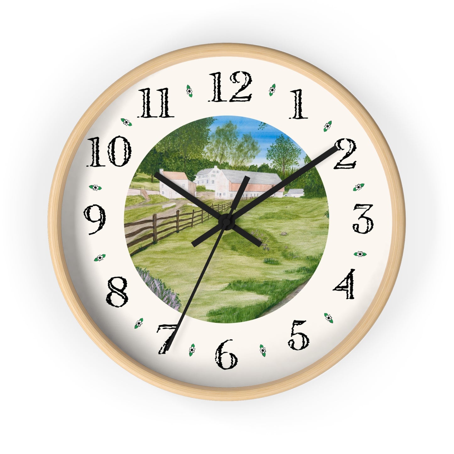 Trout Stream Heirloom Designer Clock