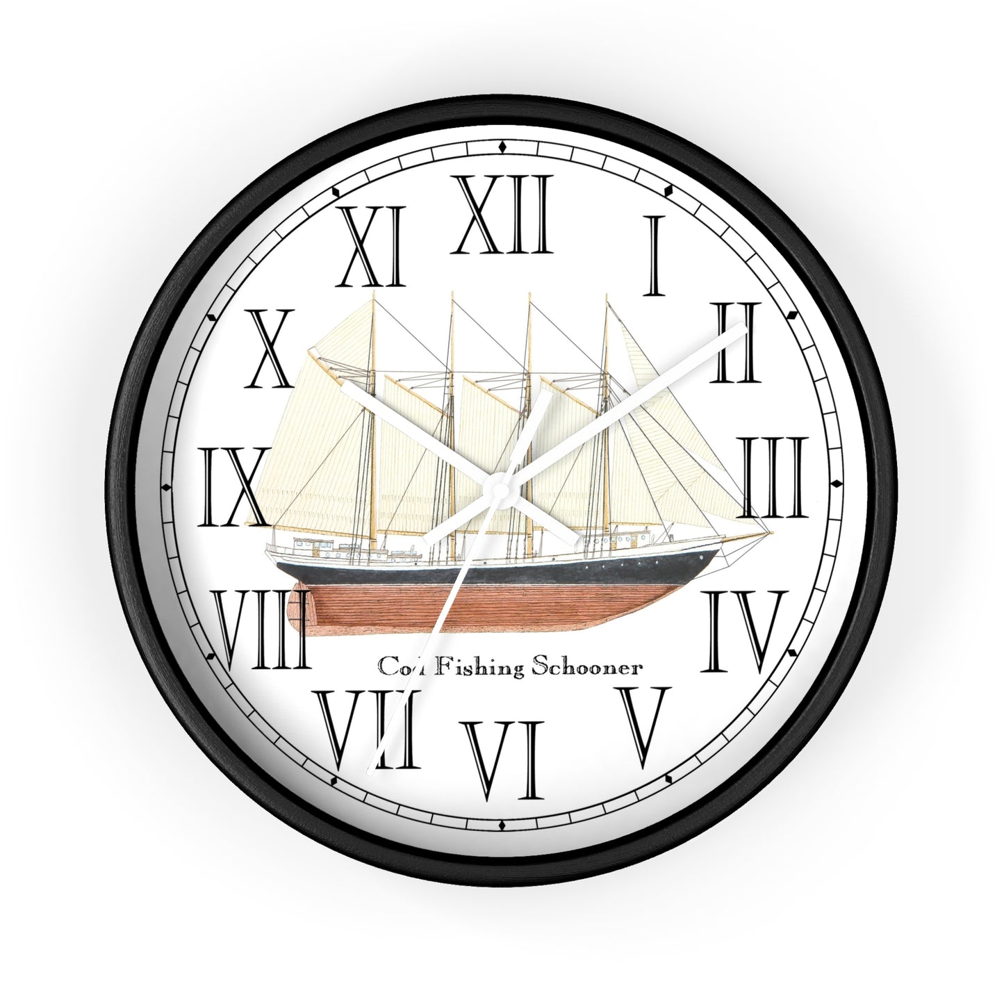 Atlantic Pearl Roman Numeral Clock