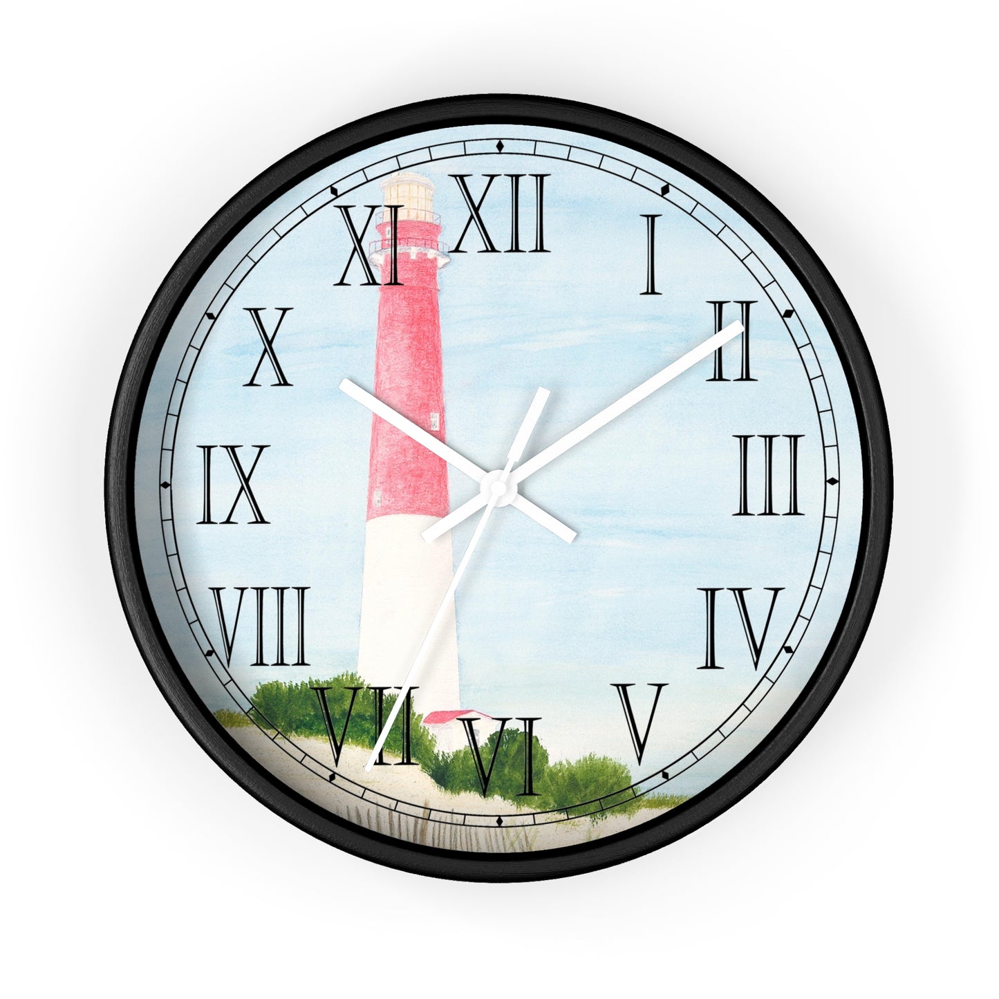 Barnegat Lighthouse Roman Numeral Clock