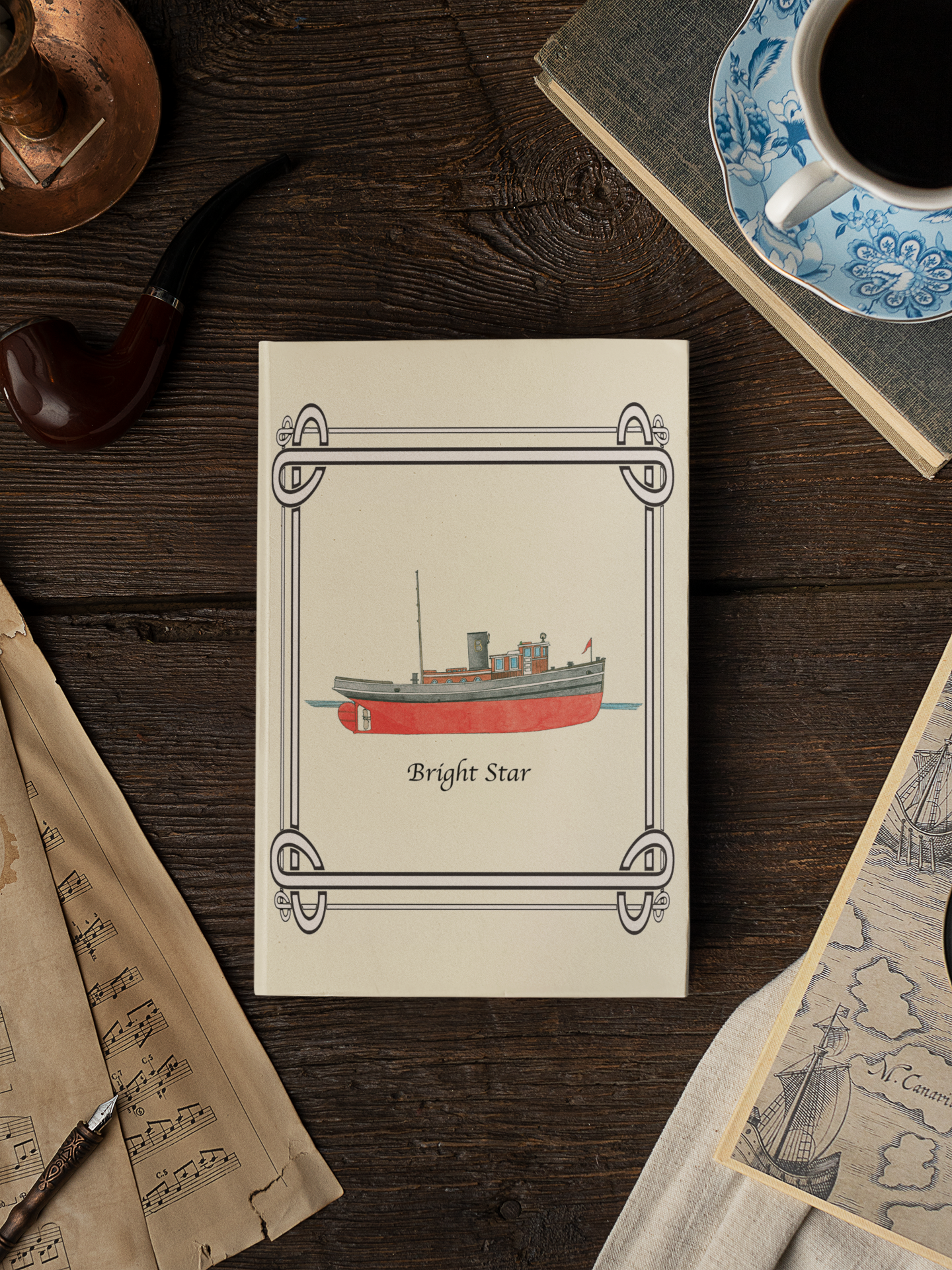 Bright Star Ruled Line Journal