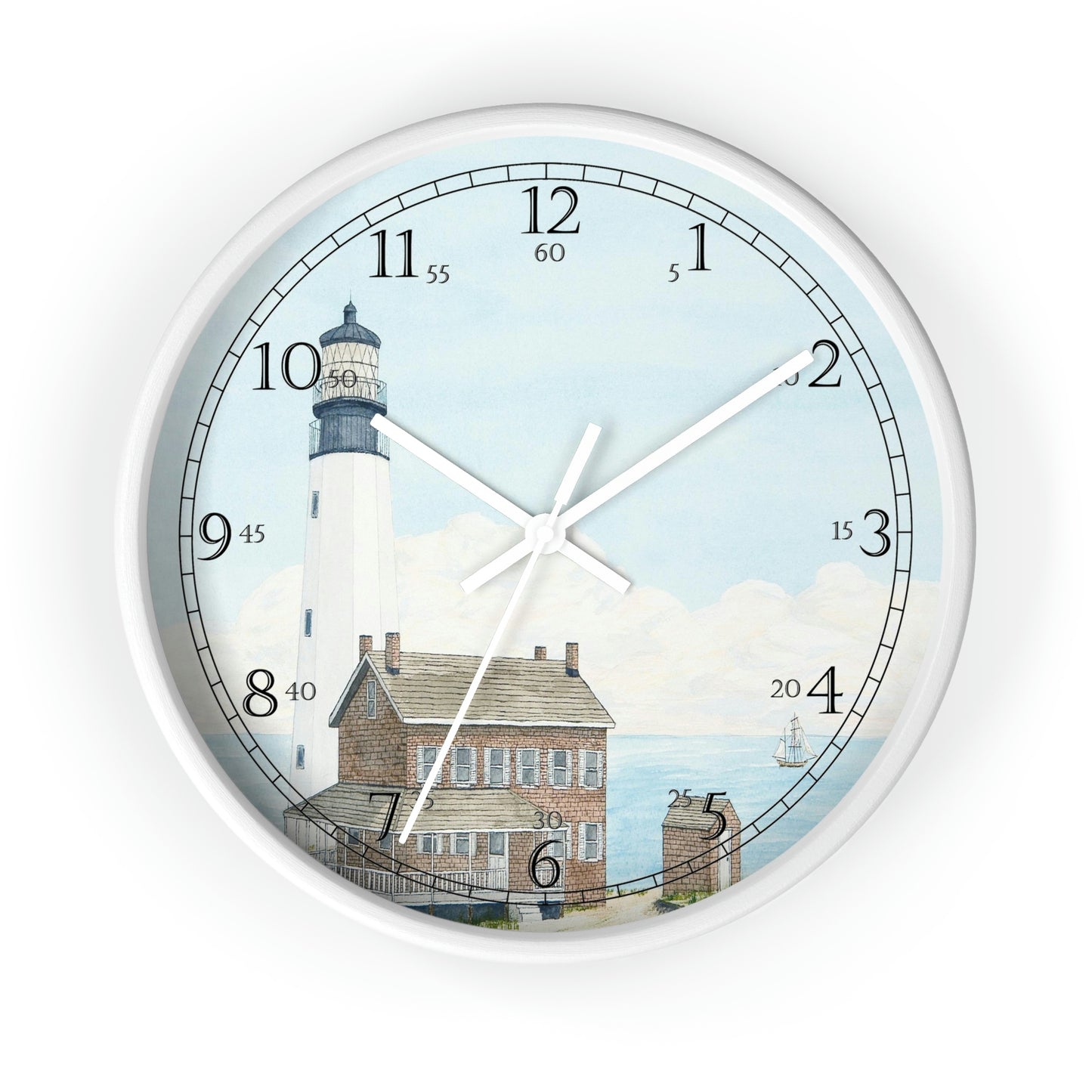 Spirit of Cape Henlopen English Numeral Clock