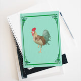 Michael Rooster Lined Page Journal