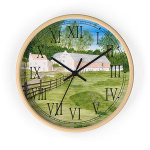 Trout Stream Roman Numeral Clock