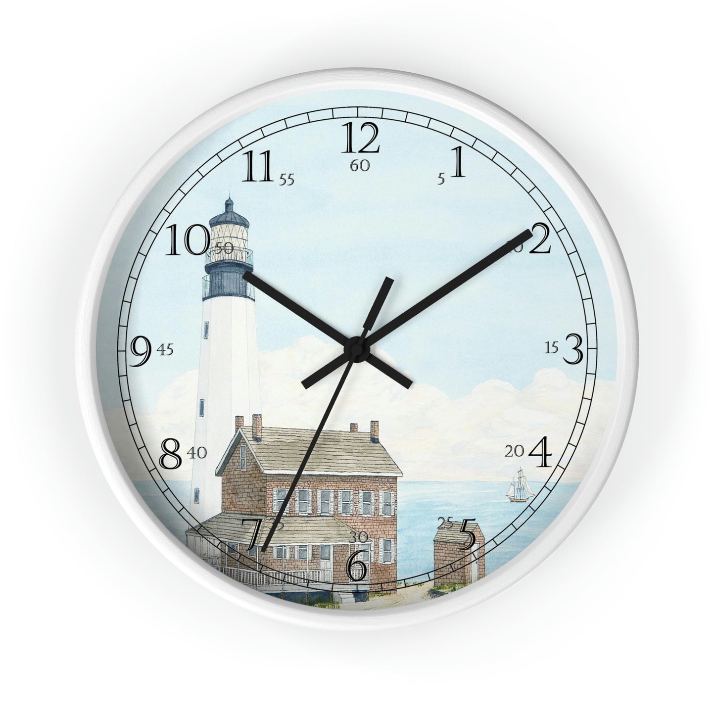 Spirit of Cape Henlopen English Numeral Clock