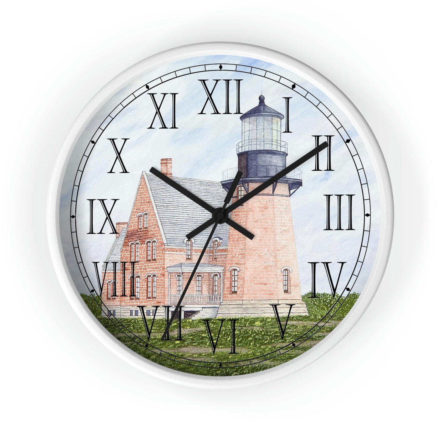 Victorian Lady Roman Numeral Clock