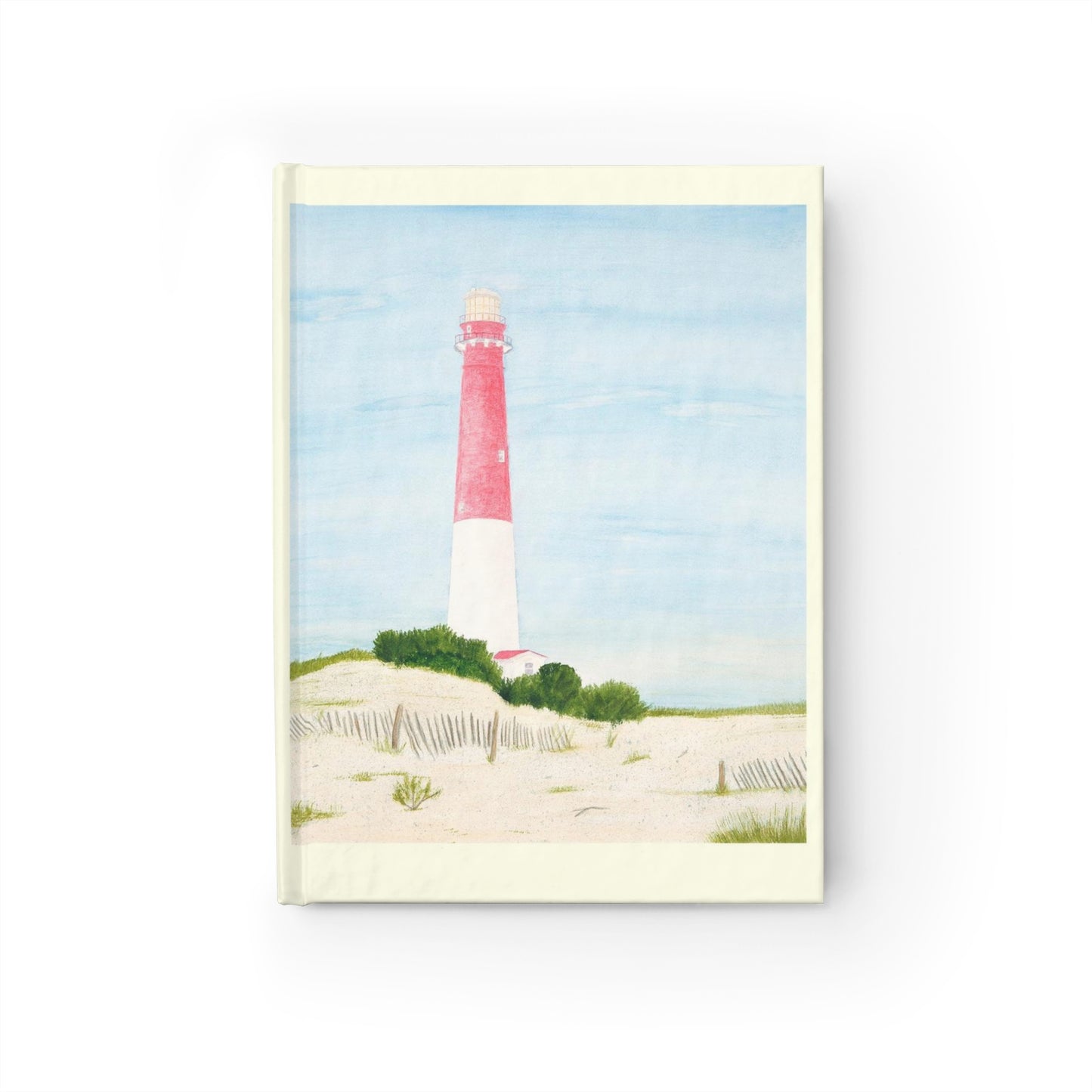 The Barnegat Lighthouse Lined Page Journal will keep your notes  on all the lighthouses you explore.
