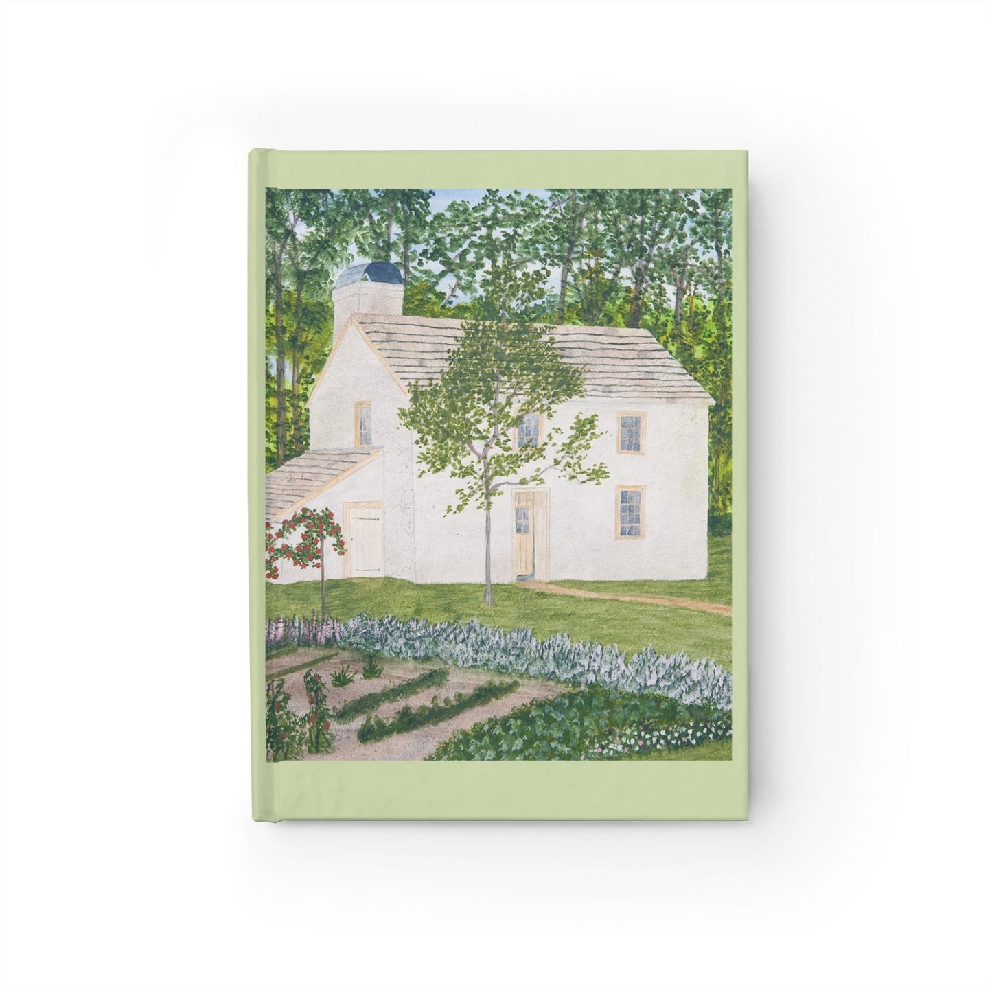 The attractive Country Garden Lined Page Journal is perfect for your personal journal, or for keeping notes on any favorite  subject.  The journal features a reproduction of a watercolor painting by artist Lee M. Buchanan.