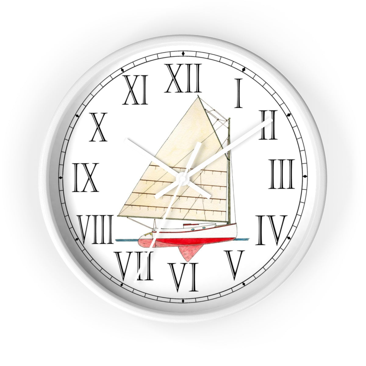 Sea Hound Roman Numeral Clock
