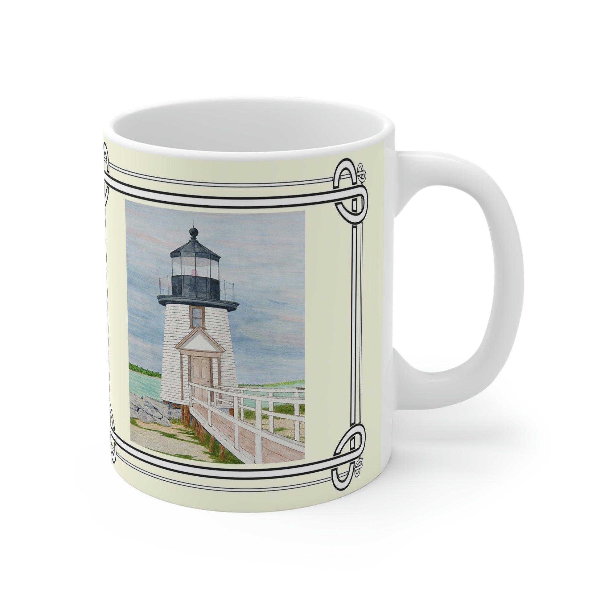 In the evening light, this proud sentinel of the sea bids welcome to homebound sailors, and welcomes ferry passengers to Nantucket's many charms. This lovely and well-known lihghthouse on Nantucket Island, Massachusetts was first built in 1746